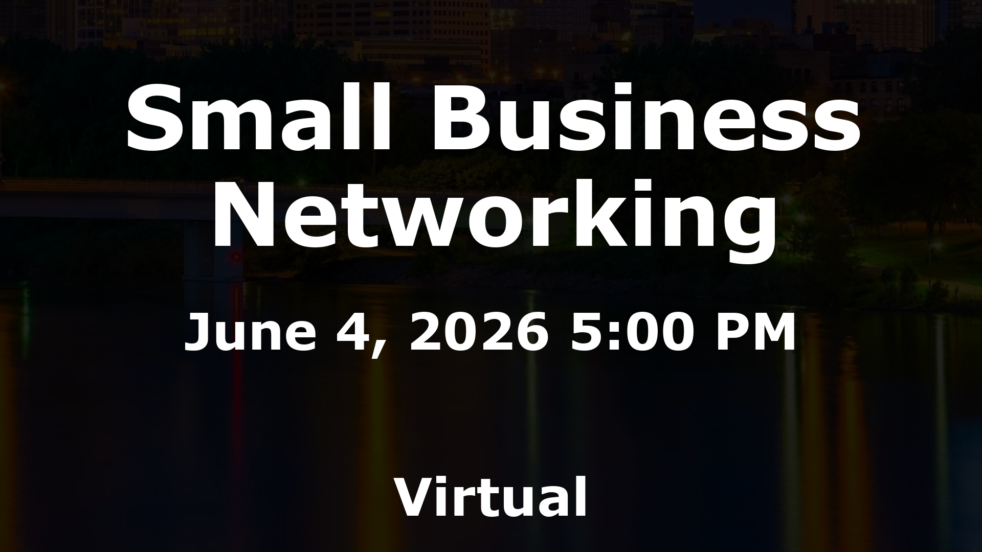 Small Business Networking event image